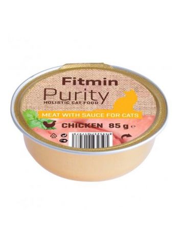 FITMIN CAT PURITY ALUTRAY CHICKEN - 85G