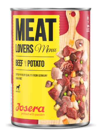 JOSERA MEAT LOVERS MENU BEEF WITH POTATO - 400G