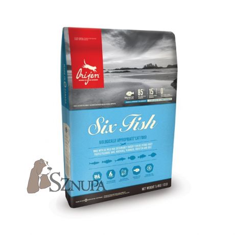 ORIJEN CAT SIX FISH - 5,4KG