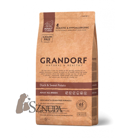 GRANDORF DUCK & POTATO ALL BREEDS - 12KG