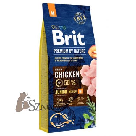 BRIT PREMIUM BY NATURE JUNIOR M - 30KG (15KGx2)