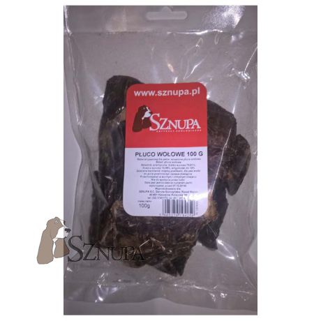 SZNUPA PŁUCO WOLOWE 100G