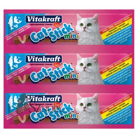 VITAKRAFT CAT-STICK MINI 3 SZT.-Z DORSZEM I LOSOSIEM