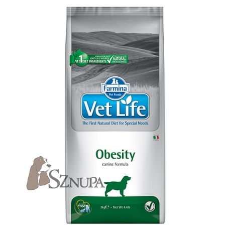FARMINA VET LIFE OBESITY DOG - 12KG