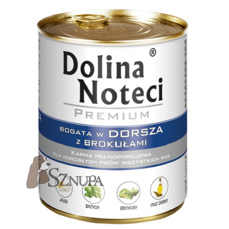 DOLINA NOTECI PREMIUM DORSZ Z BROKUŁAMI - 6x800G