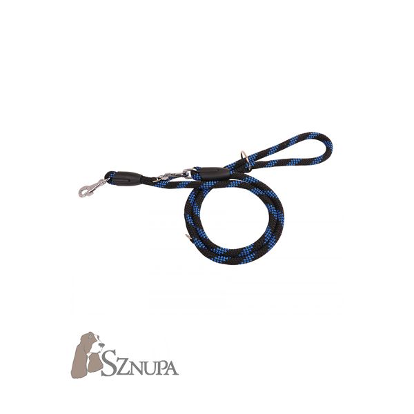 DINO SMYCZ SZNUREK SKŁADANA 16MM/200CM - CZARNO SREBRNA