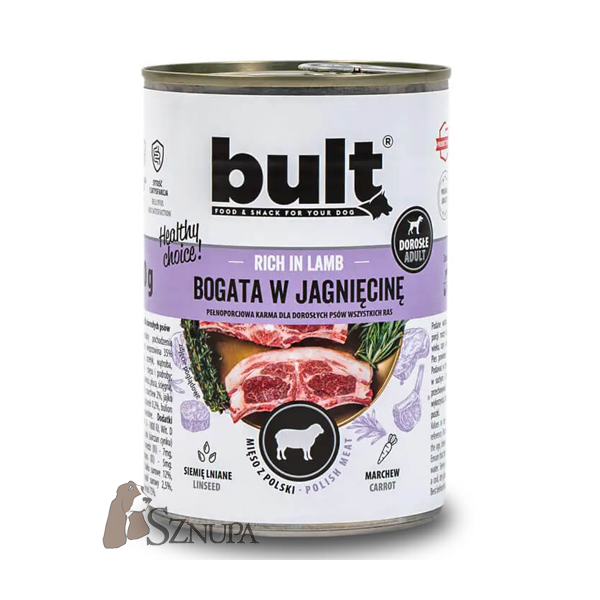 BULT KARMA MOKRA BOGATA W JAGNIĘCINĘ - 800G