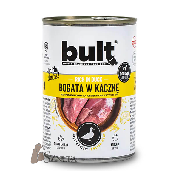 BULT KARMA MOKRA BOGATA W KACZKĘ - 800G x 12