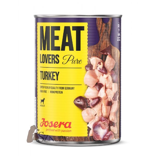 JOSERA DOG MEAT LOVERS PURE TURKEY - 800G