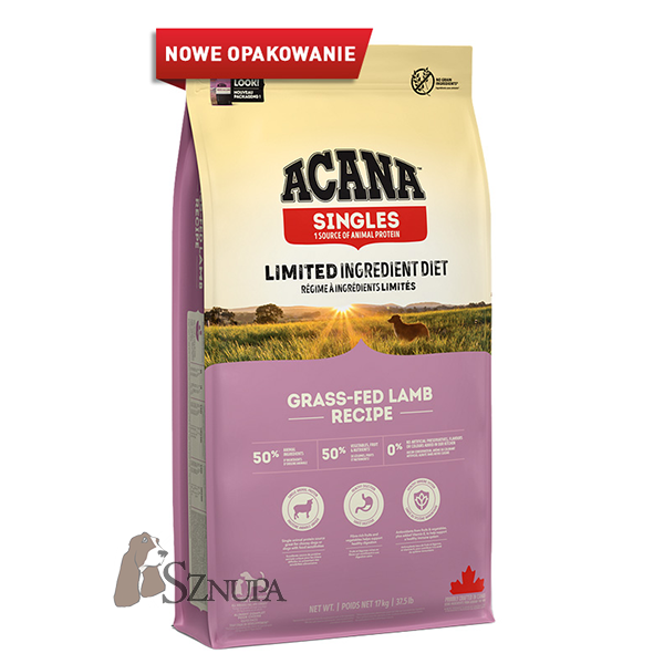 ACANA GRASS-FED LAMB APPLE - 22,8KG (11,4x2)