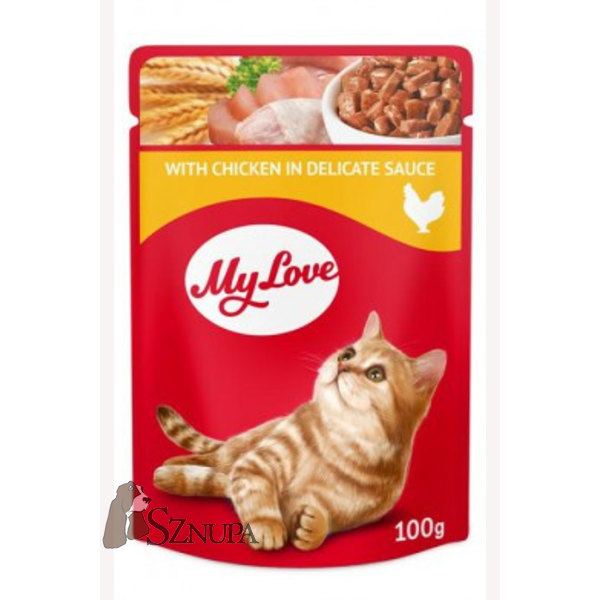 MY LOVE KURCZAK W DELIKATNYM SOSIE - 600G (100Gx6)