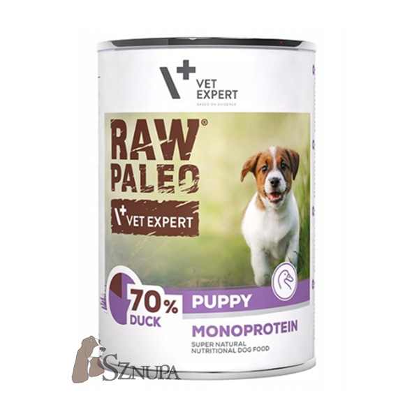 RAW PALEO PUPPY DUCK - 400G