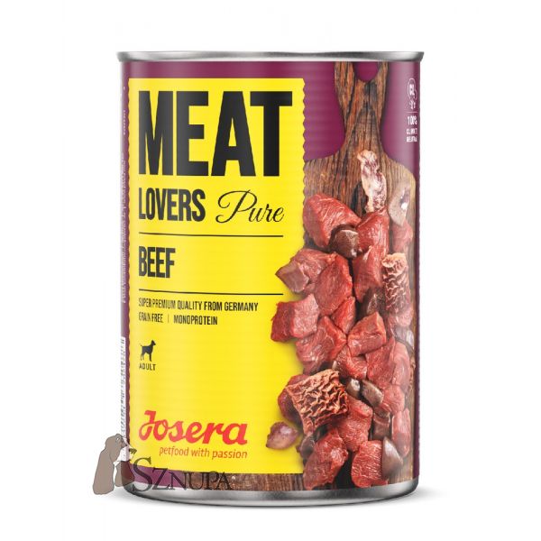 JOSERA DOG MEAT LOVERS PURE BEEF - 800G