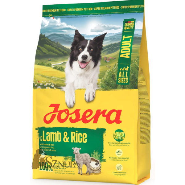 JOSERA LAMB & RICE - 3KG