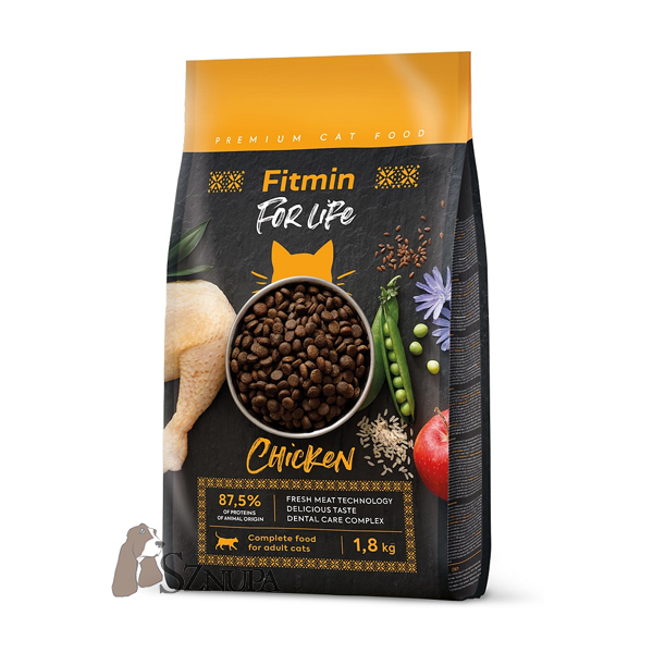 FITMIN FOR LIFE CAT ADULT CHICKEN - 1,8KG