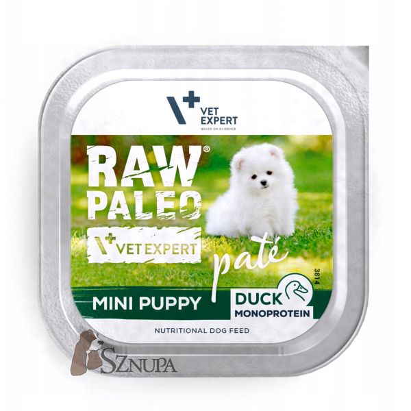 RAW PALEO PATE MINI PUPPY DUCK - 150G