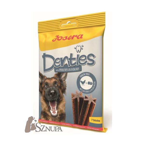 JOSERA DENTIES WITH POULRY & BLUEBERRY 180G