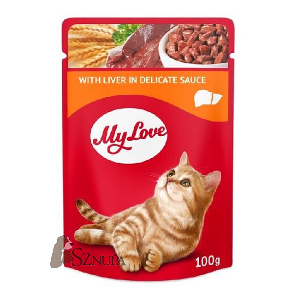 MY LOVE WĄTRÓBKA W DELIKATNYM SOSIE - 100G