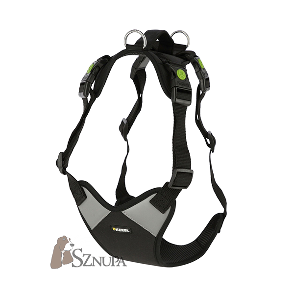 KERBL SZELKI PULSIVE 50-62CM - CZARNE