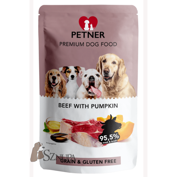 PETNER BEEF WITH PUMPIN - 500G x 10