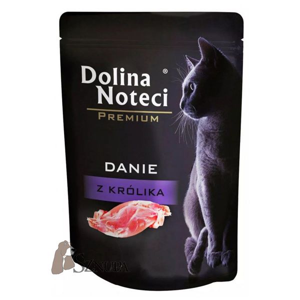 DOLINA NOTECI KOT DANIE Z KROLIKA 85G