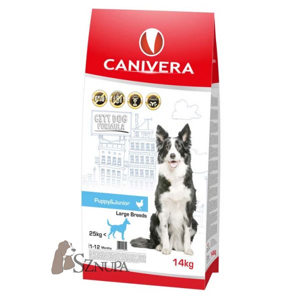 CANIVERA PUPPY & JUNIOR LARGE - 28KG (14KGx2)