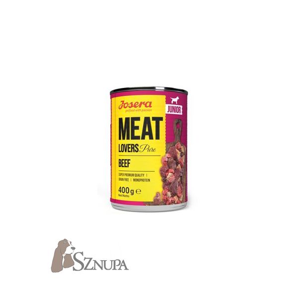 JOSERA MEAT LOVERS JUNIOR PURE BEEF - 400G