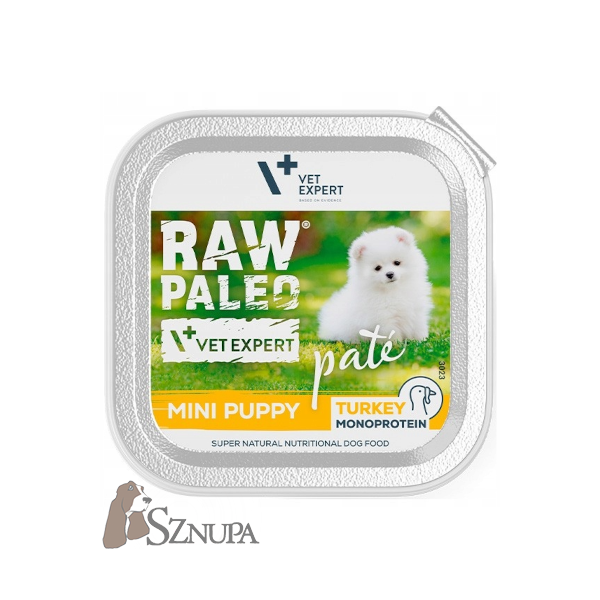 RAW PALEO PATE MINI PUPPY TURKEY - 150G