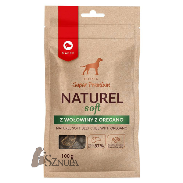 MACED NATUREL SOFT WOŁOWINA Z OREGANO 100G