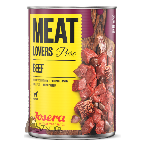 JOSERA MEAT LOVERS PURE BEEF - 400G