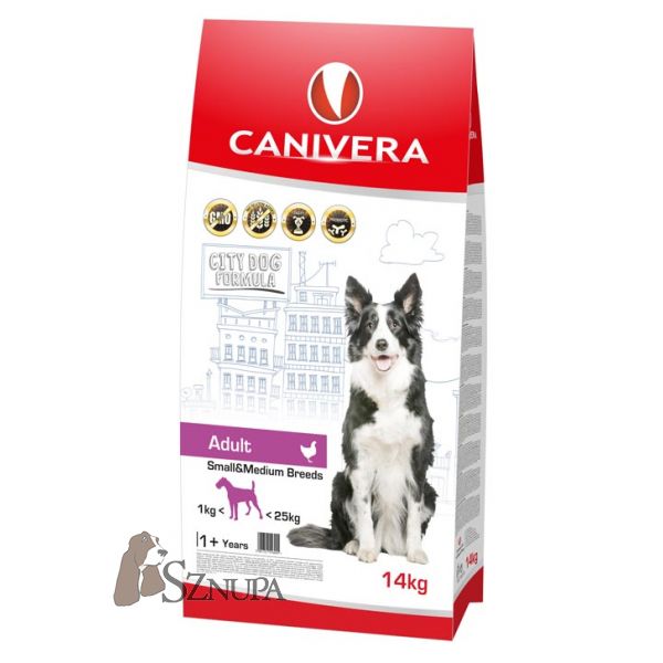 CANIVERA ADULT SMALL & MEDIUM - 28KG (14KGx2)