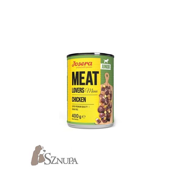 JOSERA MEAT LOVERS JUNIOR MENU CHICKEN - 400G