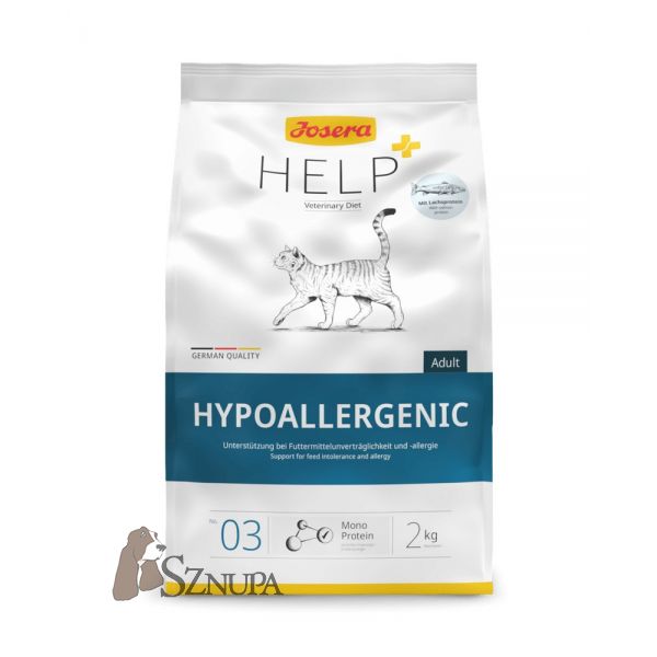 JOSERA HELP HYPOALLERGENIC CAT DRY - 400G