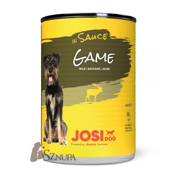JOSERA JOSIDOG GAME IN SAUCE - 415G