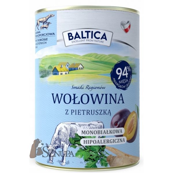 BALTICA WOŁOWINA Z PIETRUSZKĄ - 400G