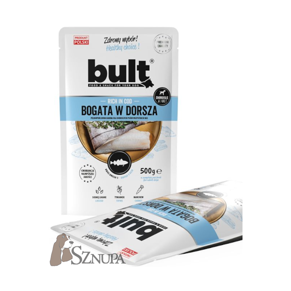 BULT KARMA MOKRA DORSZ - 500G x 10