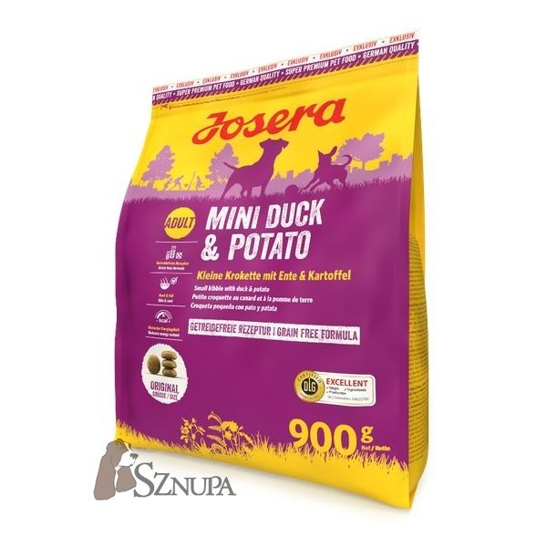 JOSERA MINI DUCK & POTATO - 900G
