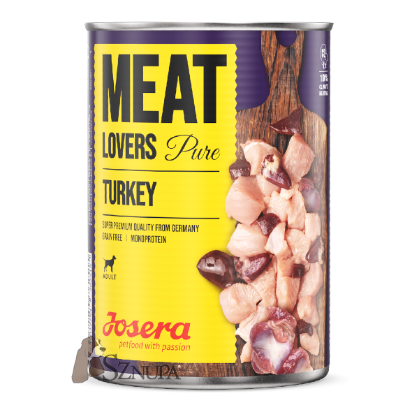 JOSERA MEAT LOVERS PURE TURKEY - 400G
