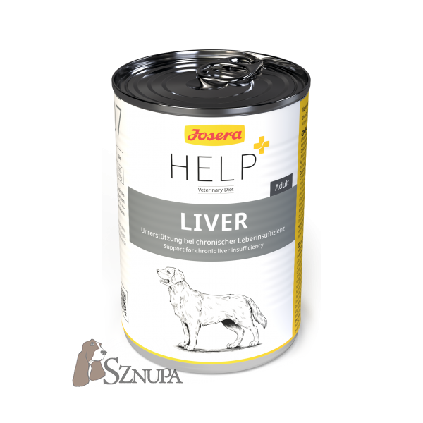 JOSERA HELP LIVER DOG WET - 400G