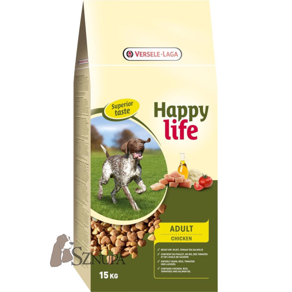 HAPPY LIFE ADULT CHICKEN - 30KG (15KGx2)