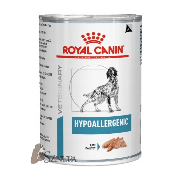 ROYAL CANIN DOG HYPOALLERGENIC - 12x400G