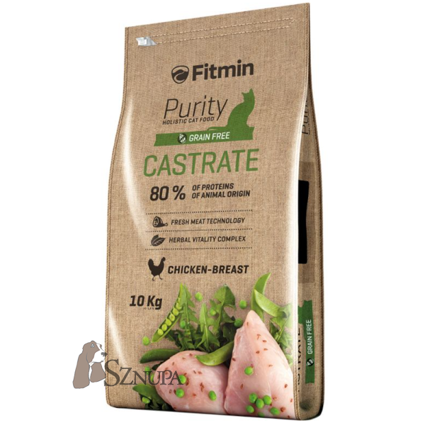 FITMIN CAT PURITY CASTRATE - 10KG