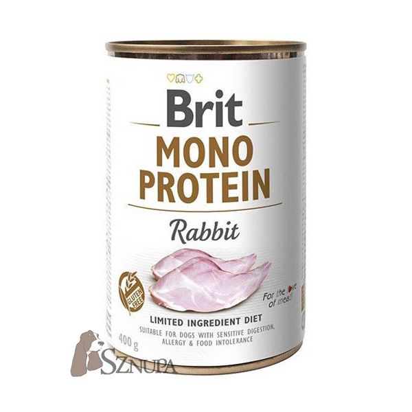 BRIT MONO PROTEIN RABBIT - 6x400G