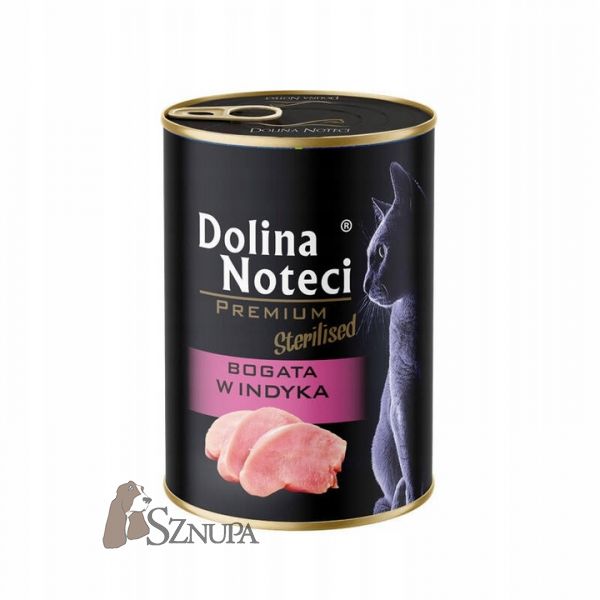 DOLINA NOTECI PREMIUM STERILISED BOGATA W INDYKA - 400G