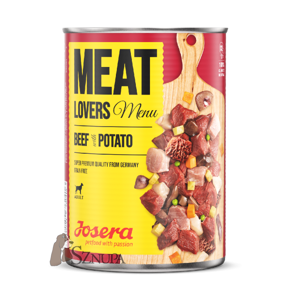 JOSERA DOG MEAT LOVERS MENU BEEF WITH POTATO - 800G