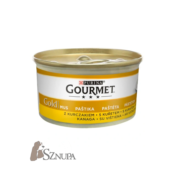 GOURMET GOLD MUS Z DROBIEM - 85G