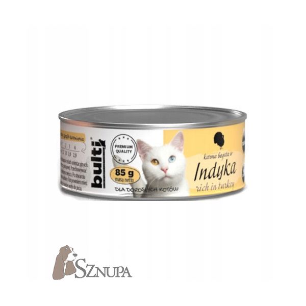 BULT KARMA MOKRA W PUSZCZE DLA KOTA Z INDYKIEM - 85G