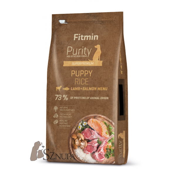 FITMIN DOG PURITY PUPPY LAMB & SALMON - 2KG