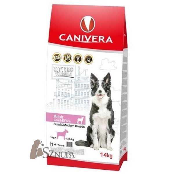 CANIVERA ADULT SMALL & MEDIUM LAMB & RICE - 3KG