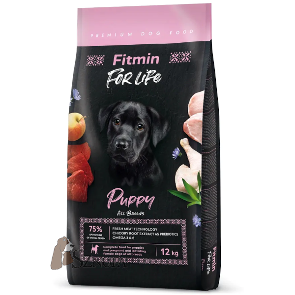 FITMIN DOG FOR LIFE PUPPY - 12KG